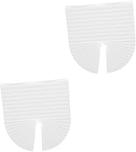 DOITOOL 2 peças de persianas plissadas autoadesivas, persianas de janela para portas, cortinas de portas para janelas internas, cortinas plissadas, cortinas temporárias, persianas, cortina de privacidade