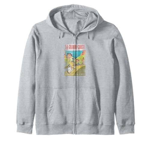 Sweat à capuche Luca Disney Pixar zippé chaud et confortable