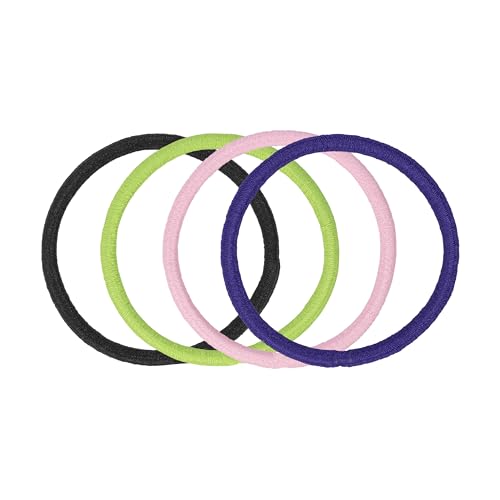 Hair Ties for Healty hair care - Infused with Essential Oils for Natural Prevention - Girls Hair Ties with Long-Lasting Protection - Safe & Non-Toxic Repellent Ties for Daily Use - (4-Pack)