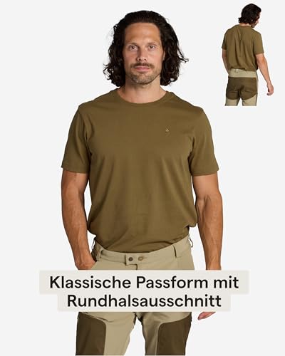 Pinewood Herren 3er Pack Outdoor T Shirts Set als Bequeme Basics aus recyceltem Polyester und Baumwolle in vielen schönen Farben & vielseitig einsetzbar