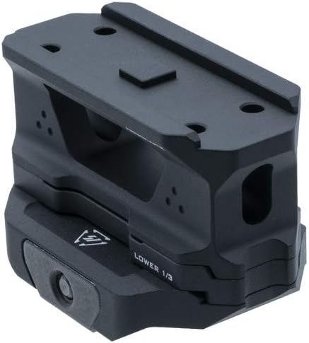 3 Piece - T1 Riser Optic Mount (Black)