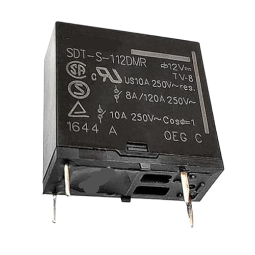 Relais SDT-SS-124DM 24VDC 4 broches 10A pour circuit imprimé lot de 5 pièces