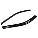 Caravan/Voyager/Town & Country 2pcs Window Vent Visor Deflector Rain Guard (Dark Smoke)