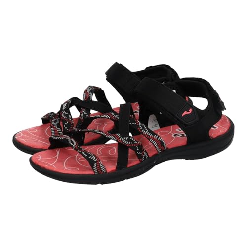 Sandalias deportivas mujer Joma negras con cinta adhesiva regulable