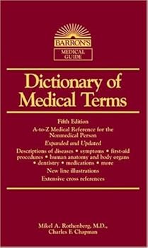 Vinyl Bound Dictionary of Medical Terms (Barron's Medical Guides) Book