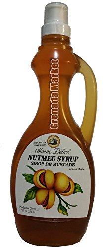 Nutmeg Syrup (Sirop de Muscade) Product of Grenada, Caribbean