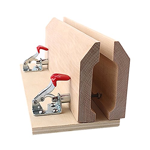 Lianle Wooden Leathercraft Hand Stitching Sewing Leather Lacing Pony Horse Clamp Table Diy Desktop Tool Craft Sewing Table #TOP1