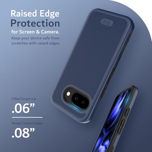 Image of TUDIA MergeGrip Magsafe Compatible for Google Pixel 9a Case - Indigo Blue