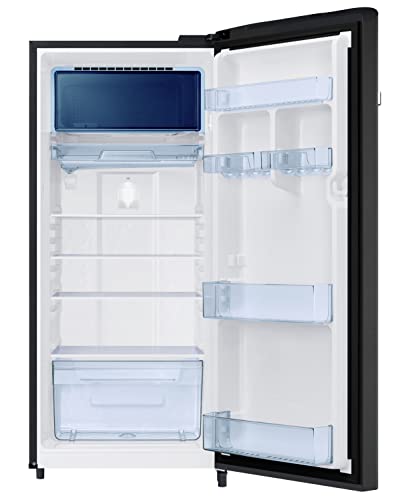 Image of Samsung 215L 3 Star Inverter Direct-Cool Single Door Digi-Touch Refrigerator Appliance (RR23C2E23BX /HL,Luxe Black)