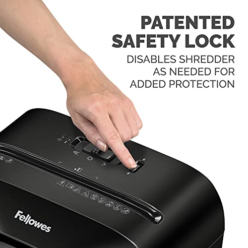 Fellowes Lx50-Db 9-Sheet Cross-Cut Household Paper Shredder #TOP2