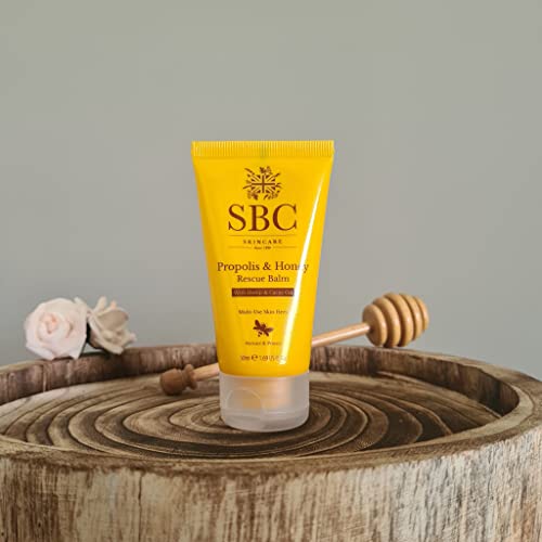 SBC Skincare Propolis & Honey Rescue Balm - 50ml | Versatile And Soothing Balm | Multi-Purpose, Rapid Relief Balm - Image 2