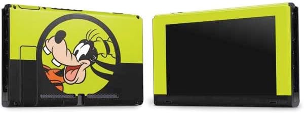 Skinit Decal Gaming Skin Compatible with Nintendo Switch Bundle - Officially Licensed Disney Friends Goofy Design