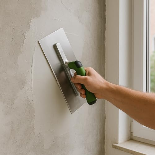 Colorus Profi Maurerkellen Set - Maurer Werkzeug 7 tlg rostfrei Edelstahl | Putzkelle Maurerkellen Set | Maurerwerkzeug Maurerkelle Gipserspachtel Gipserkellen Verputzer Werkzeug Set Maurer