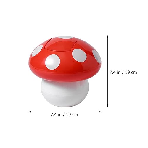 Miniatura 5 de Alipis Bote de basura de escritorio de 2 piezas, pequeño bote de basura de plástico con tapa, bote de basura para escritorio, mini bote de basura