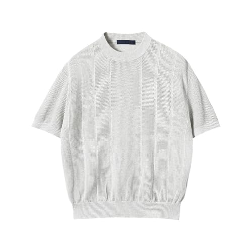 Polo d'été à manches courtes pour homme en coupe droite légère