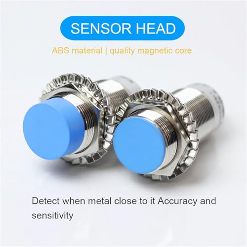 Sensor inductivo NPN NC M30 LJ30A3 para deteccion de metal en automatizacion DC10-30V 3
