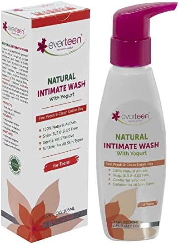 Yogurt Natural Intimate Wash for Feminine Intimate Hygiene in Teens - 1 Pack (105ml)