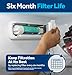 GE RPWFE Refrigerator Water Filter, Genuine Replacement Filter, Certified to Reduce Lead, Sulfur, and 50+ Other Impurities, Replace Every 6 Months for Best Results, Pack of 1