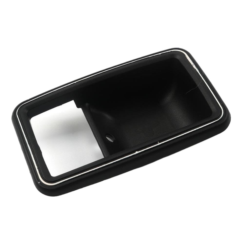 DWOGCEBX Interior Door Handle Trim Escutcheon Black 80512-P7100 Compatible with Datsun 280ZX 1979-1983