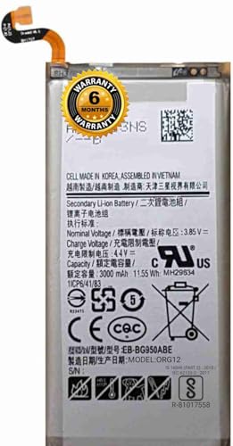 Image of EB-BG950ABA Battery for Samsung Galaxy S8 SM-G9508 G9508 G9500 G950U Battery with 6 Month Warranty**** (D0109)