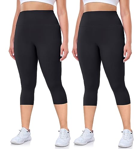 Hi Clasmix Plus Size Capri Leggings