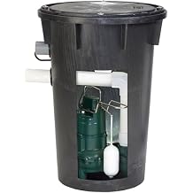 4/10 HP Sewage Pump and Basin System