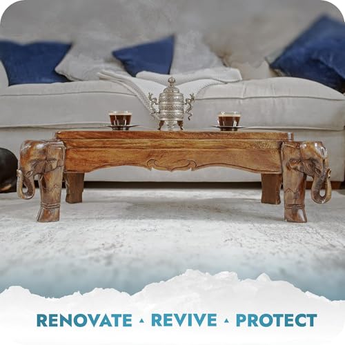 Polar Flawless Lacquer Spray - Protective Coating for Wood, Ceramic, Glass, Plastic & Metal - Scratch Resistant & UV Protection - Primer for DIY, Interior & Exterior - Matt Finish - Clear - 6x400ml