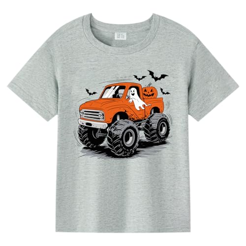 Toddler Halloween Shirt Baby Kid Cute Boo Pumpkin Tees Boys Girls Halloween Tops Clothes 2-7 Years