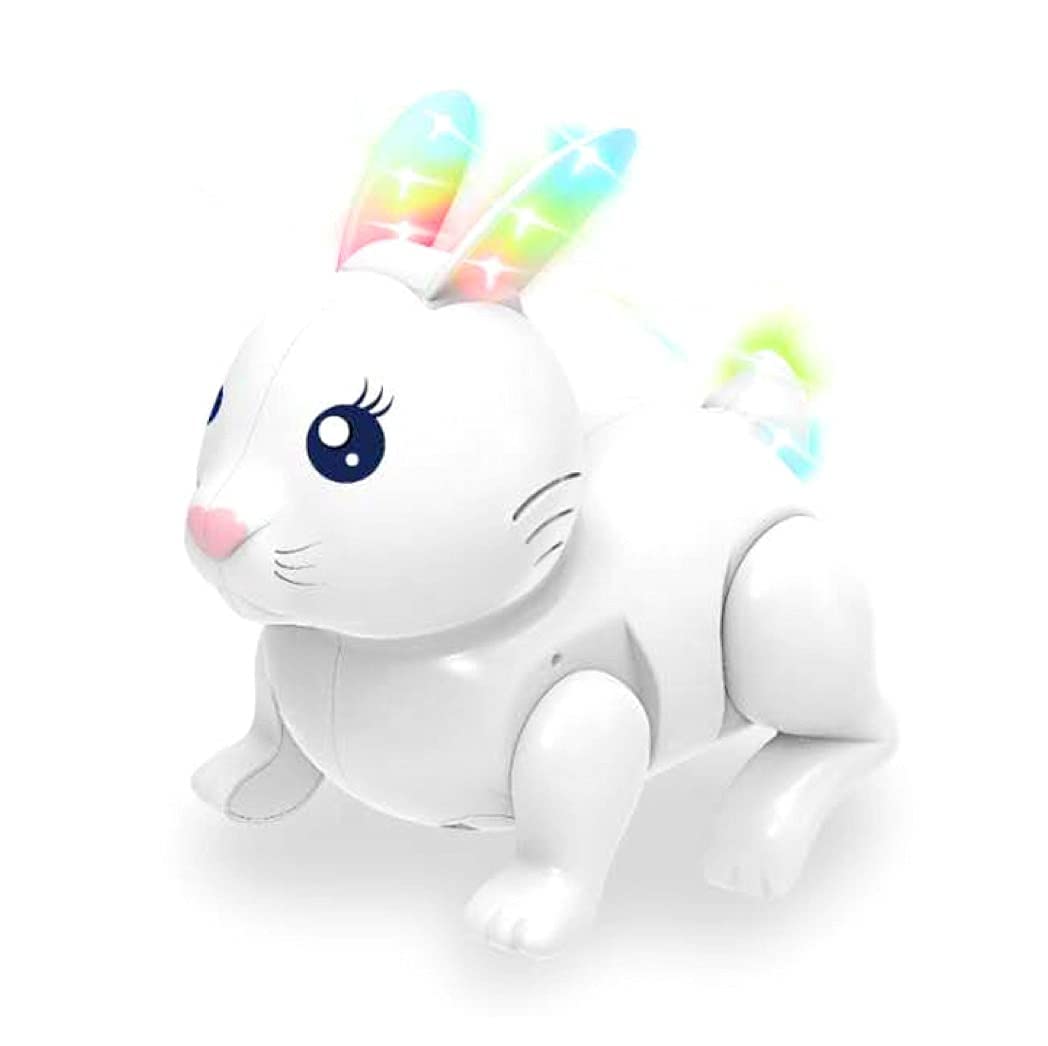 Jack Royal Easter Bunny Jumping Hopping Rabbit Pet Electronic Walking Toy for Kids