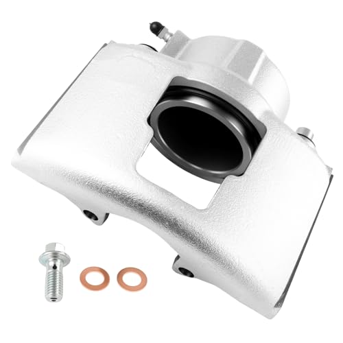 Image of cciyu Front Left Disc Brake Caliper Assembly without Bracket 184348 | For Chevy,For Dodge,For GMC Models - For C35,For C3500,For Express 2500,For Express 3500,For K3500