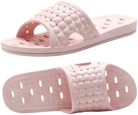 Bath Slippers with Drainage Holes Quick-Drying Non-Slip Dormitory Home Bathroom Slippers Unisex