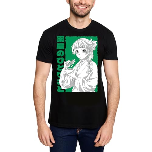 Elbenwald Anime - T-Shirt 4er Bundle mit Sailor Moon Frieren & mehr Unisex Baumwolle Mehrfarbig (DE/NL/SE/PL Alphanumerisch 3XL Regular Regular Die Tagebücher der Apothekerin - Maomao)