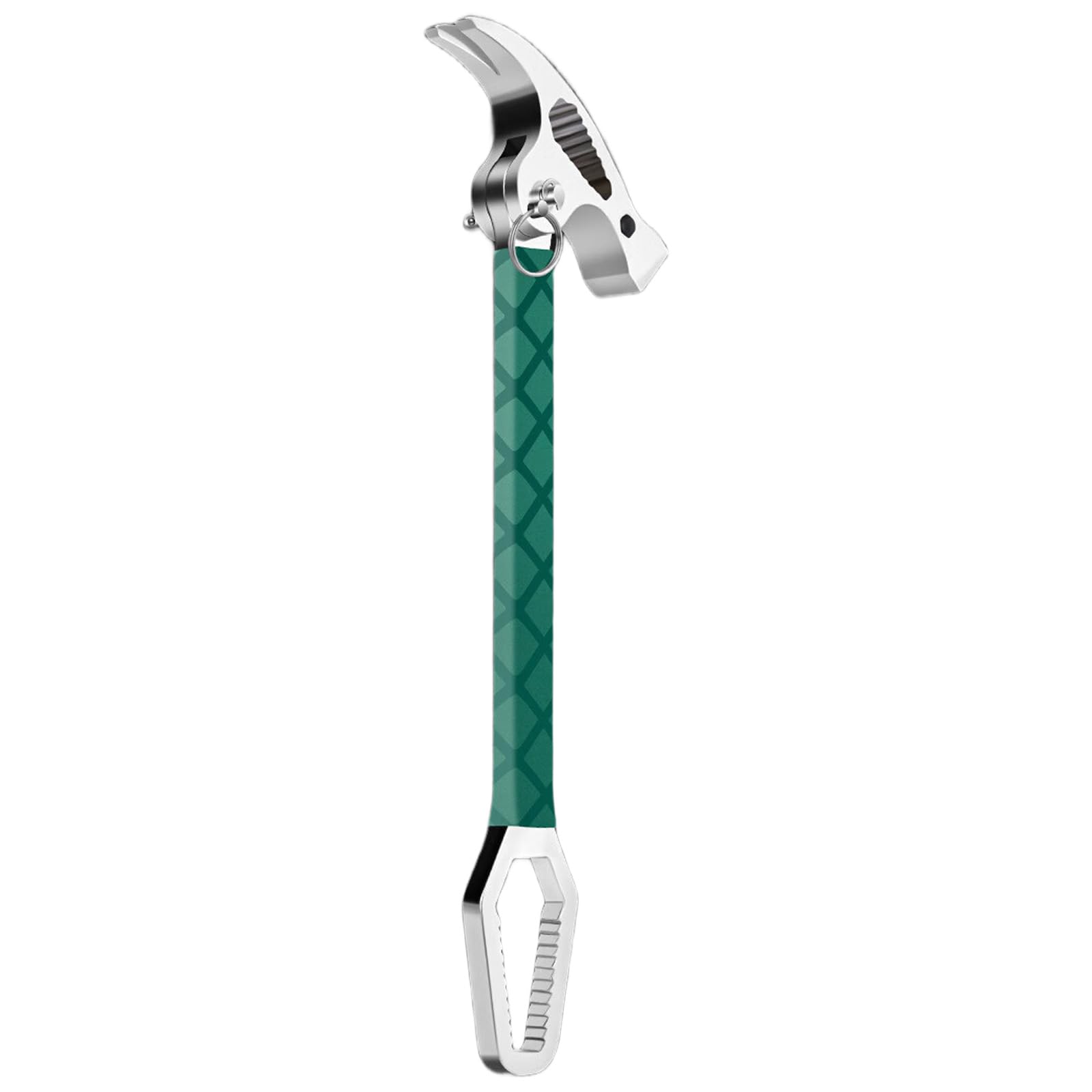 Heavy-Duty Folding Hammer with Rotating Screwdriver & Puller for Construction Repairs Heat Treated Carbon Steel Work Hammer