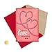 Hallmark Valentine's Day Card for Son or Daughter from Mom (Stitched Hearts)