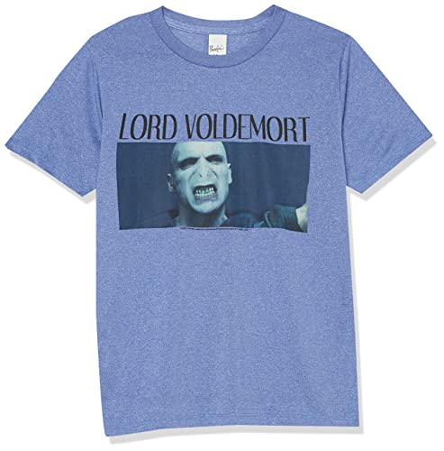 T-shirt Harry Potter Lord Voldemort mixte enfant en coton noir pour jeune sorcier