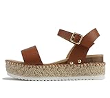 Soda CLIP ~ Women Open Toe Ankle Strap Platform...