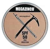 MEGAZINCO TEINT SPF 50 mineral y 100% NATURAL protector solar alto/pasta para surfistas, marineros, alpinistas, esquiadores, snowboarders, triatletas, nadadores. SURF CREMA SOLAR - 40 ml