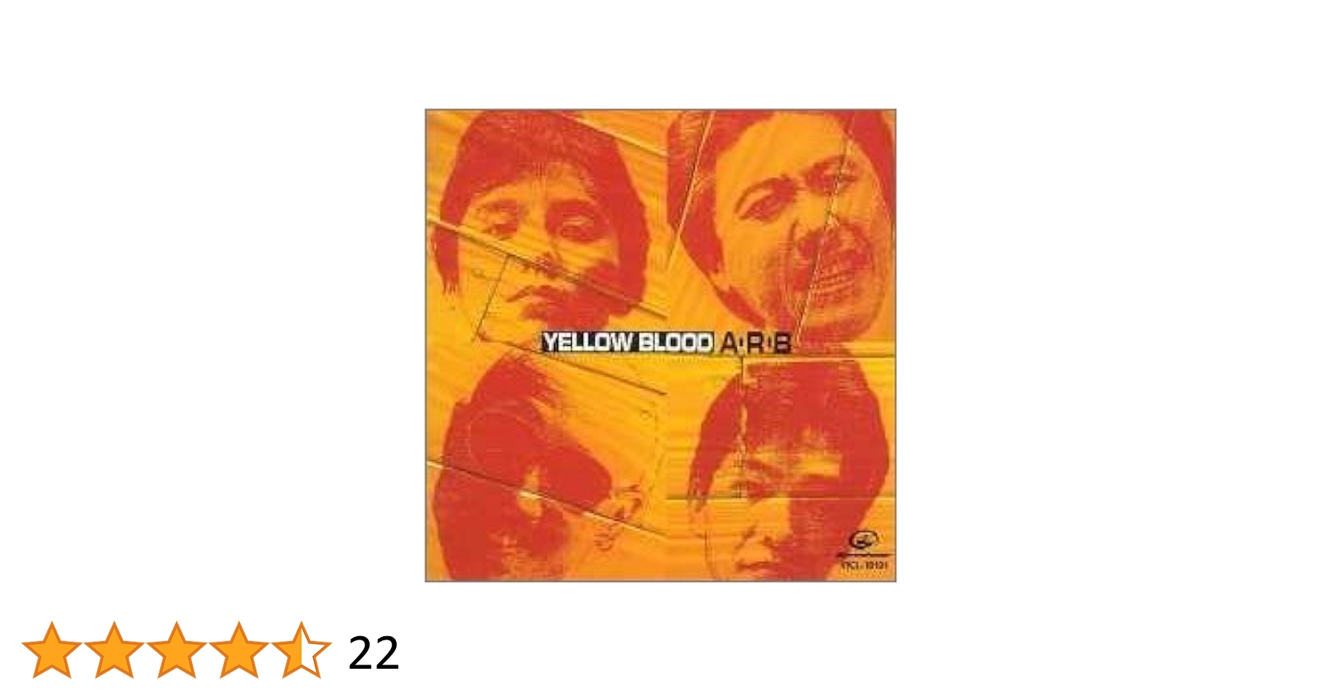 ARB　バンドスコア　【YELLOW BLOOD】 ARB YELLOW BLOOD バンドスコア