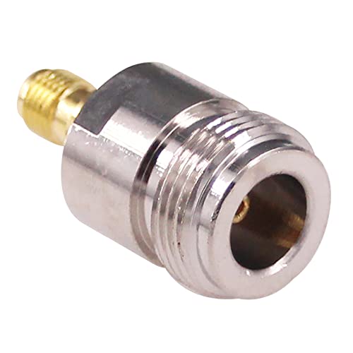 2pcs SMA a N Coax Adaptador SMA Hembra a N Hembra miniatura 4