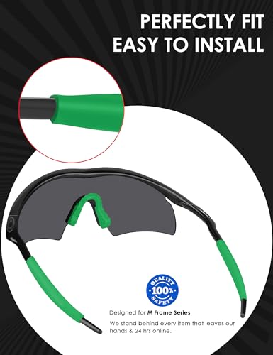 Image of BLAZERBUCK Replacement Earsocks for Oakley M Frame Series Sunglasses