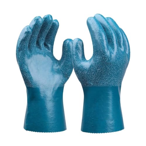 Guantes de limpieza resistentes para evitar químicos en taller, hogar y jardín