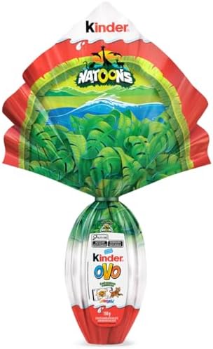 Ovo de Páscoa Kinder Ovo Maxi Natoons 150g