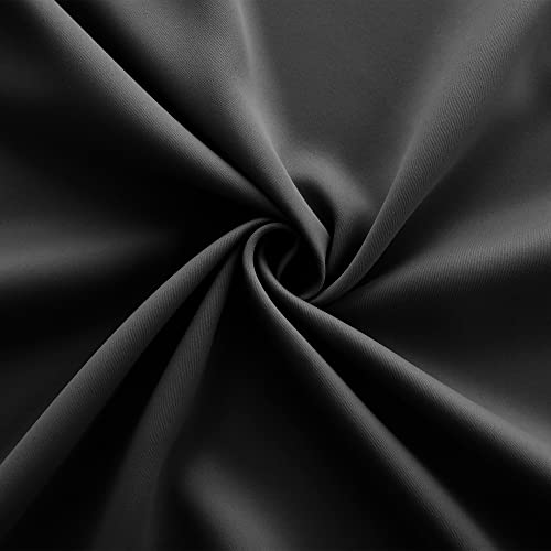 Image of KOUFALL 20 Inch Curtains for Bedroom Black Out,Small Window Mini Short Blackout Curtains,24 x 20 in Length