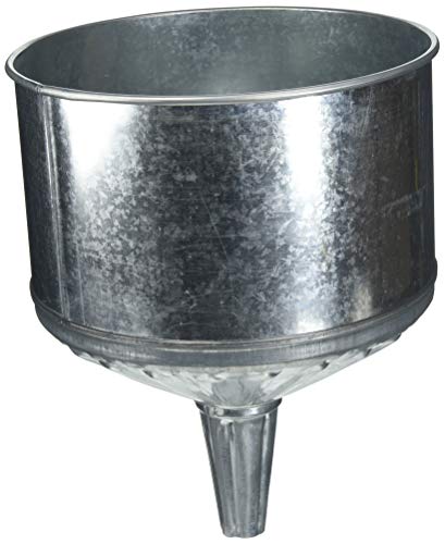OEMTOOLS 87040 Galvanized Steel Funnel (8 Qt), 1 Pack