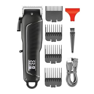 Hair Clippers for Men, VGR Hair Clipper Professional Hair Cutting Machine Electric Hair Trimmer Haircut Machine Men’s Barber Rechargeable
