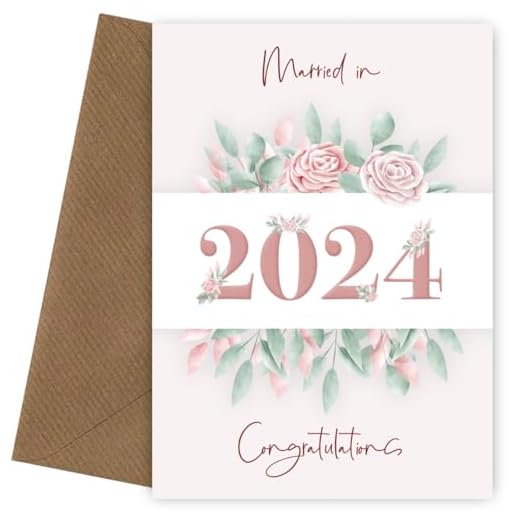 ¡Tarjetas de boda de lujo para novios, novios, parejas gays y lesbianas! Tarjeta de felicitación para casados 2024 recién casados, tarjeta del día de la boda, 2024