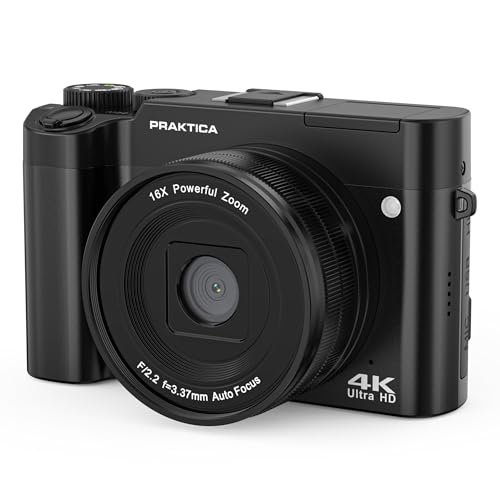 Appareil photo sans miroir Praktica DZ16 pour immortaliser vos voyages en 4K Ultra HD