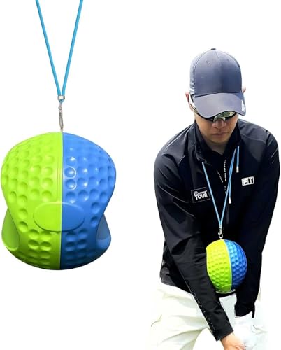 HoldOneLight Tragbarer Golfschwung-Trainer-Ball, Haltungs- und...