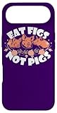 Carcasa para iPhone Air Comer higos no Cerdos Divertido Vegano
