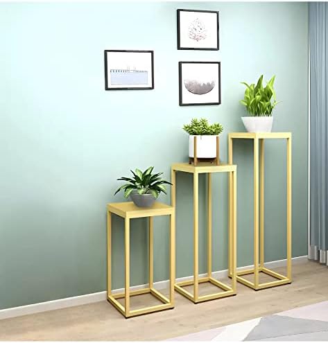 ishenkea Set Of 3 Plant Stand,Cylinder Stands For Party,Cylinder Pedestal Stands For Parties,Nesting Pedestals